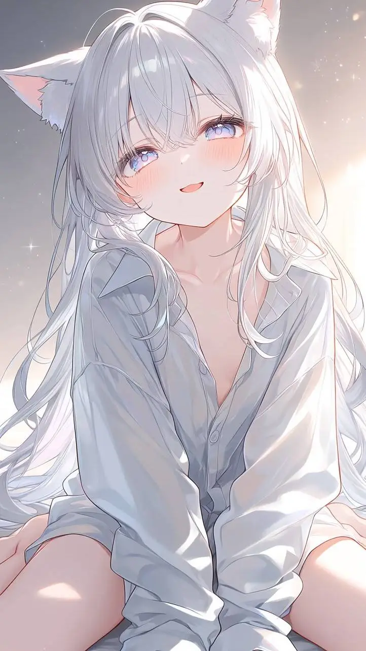 ai character: Aqua background