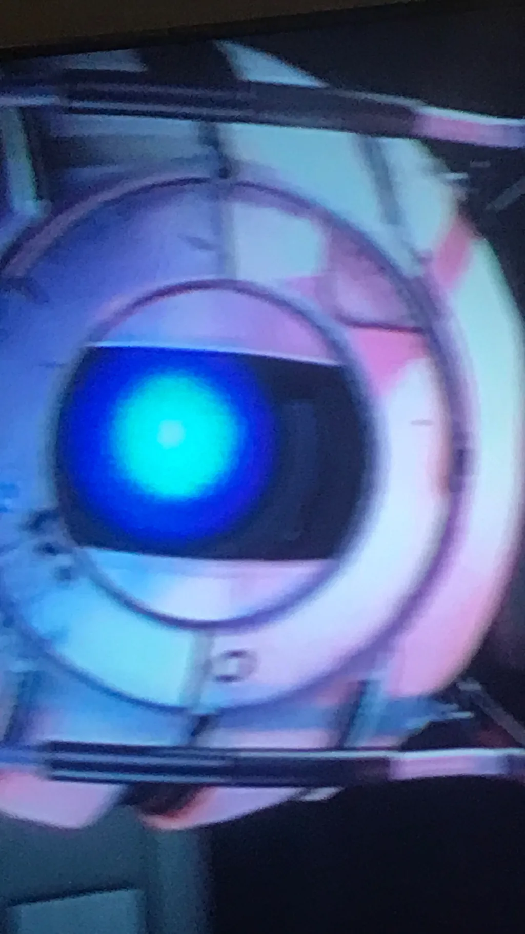 ai character: Wheatley  background