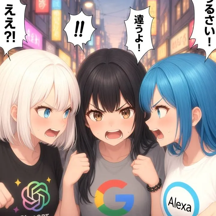 chat with ai character: 3 IA