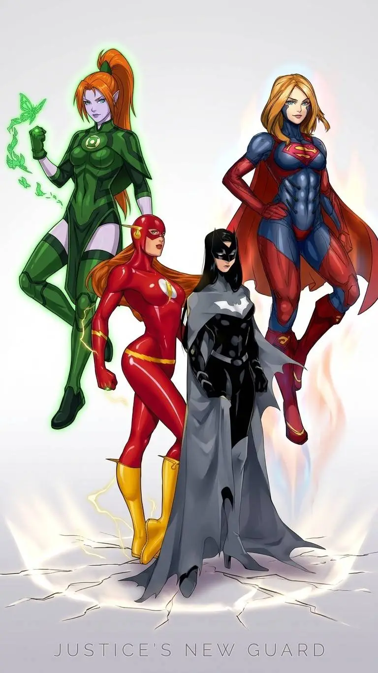 ai character: DC fem background