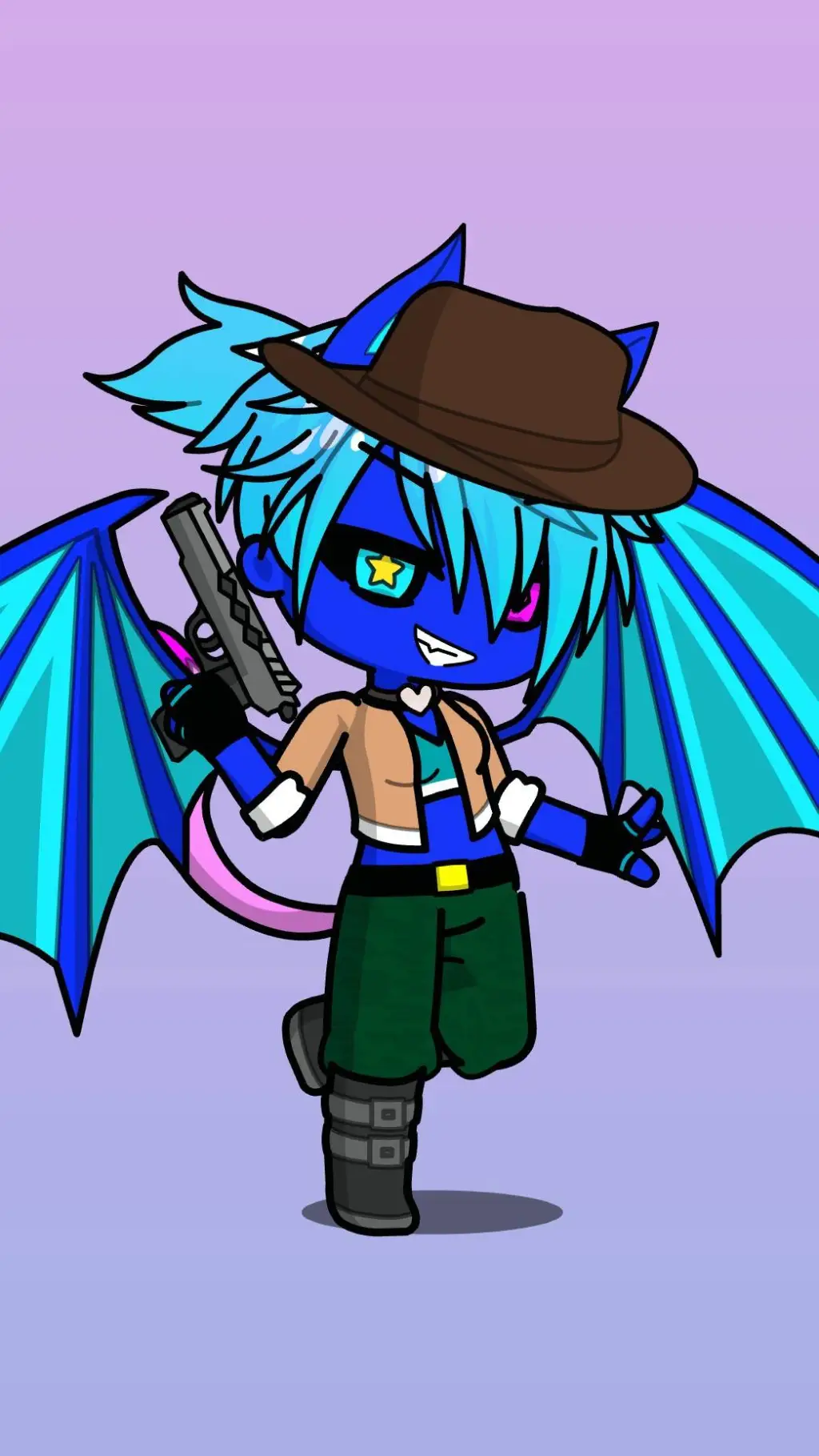 ai character: Rose background