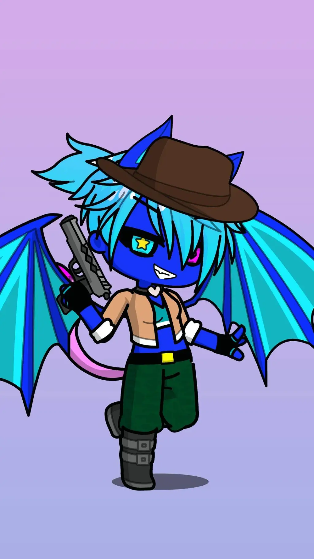 ai character: Rose background
