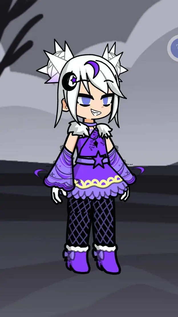 ai character: Luna/ Lunadamie  background