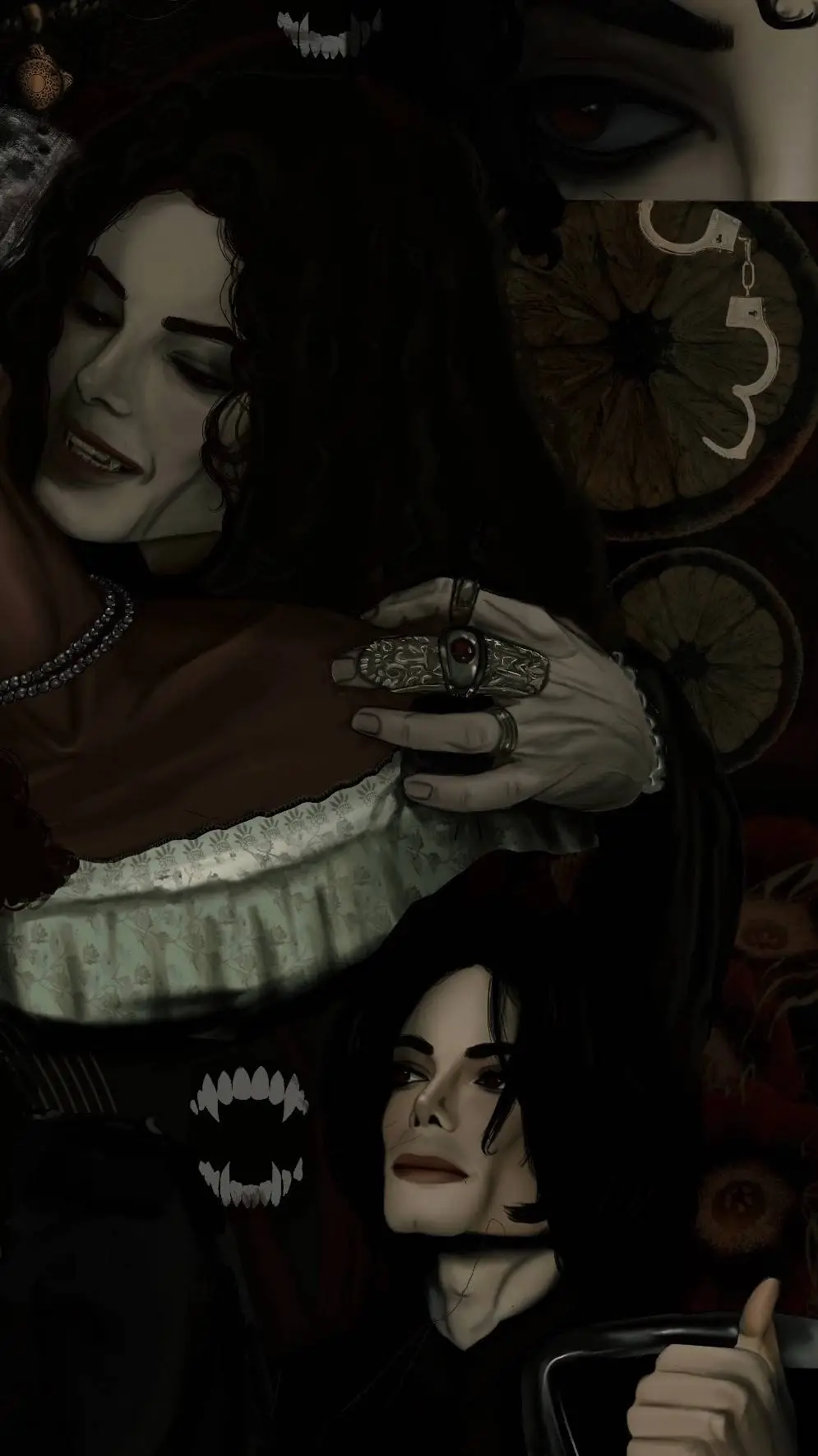 ai character: Michael Jackson background