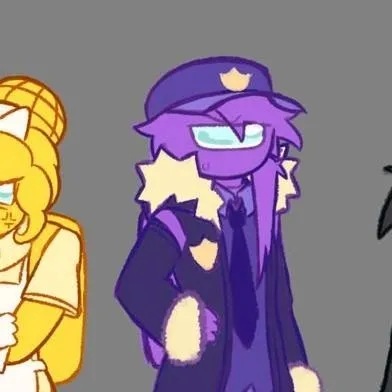 chat with ai character: Security Purple