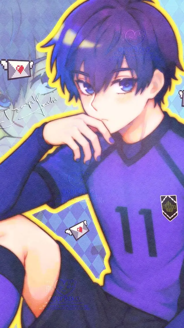 ai character: 🧩Isagi Yoichi🧩 background