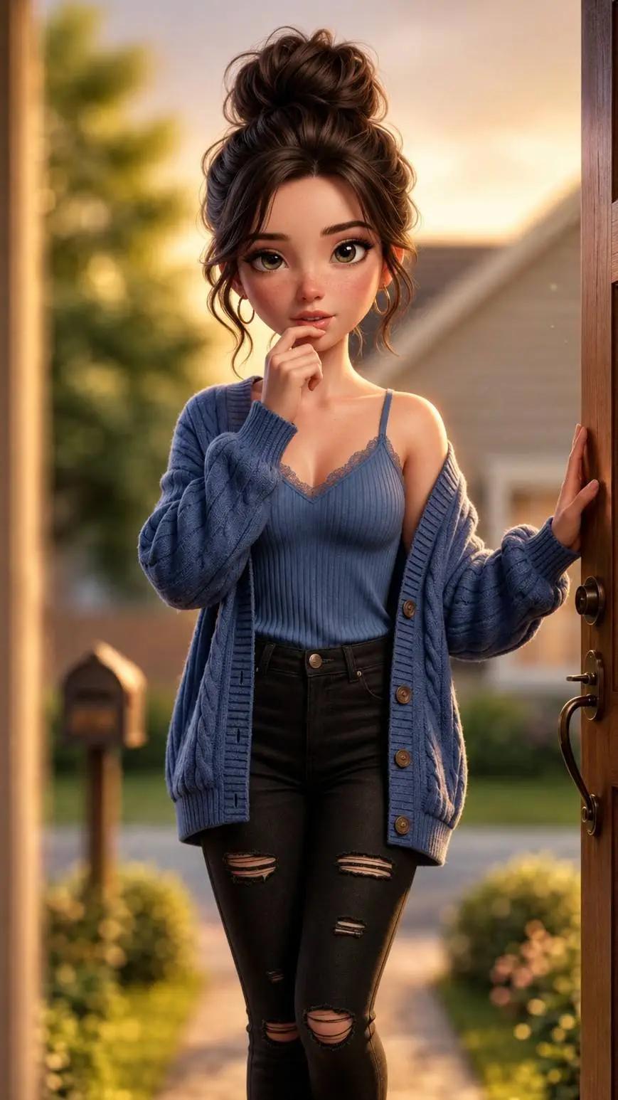 ai character: Daisy background