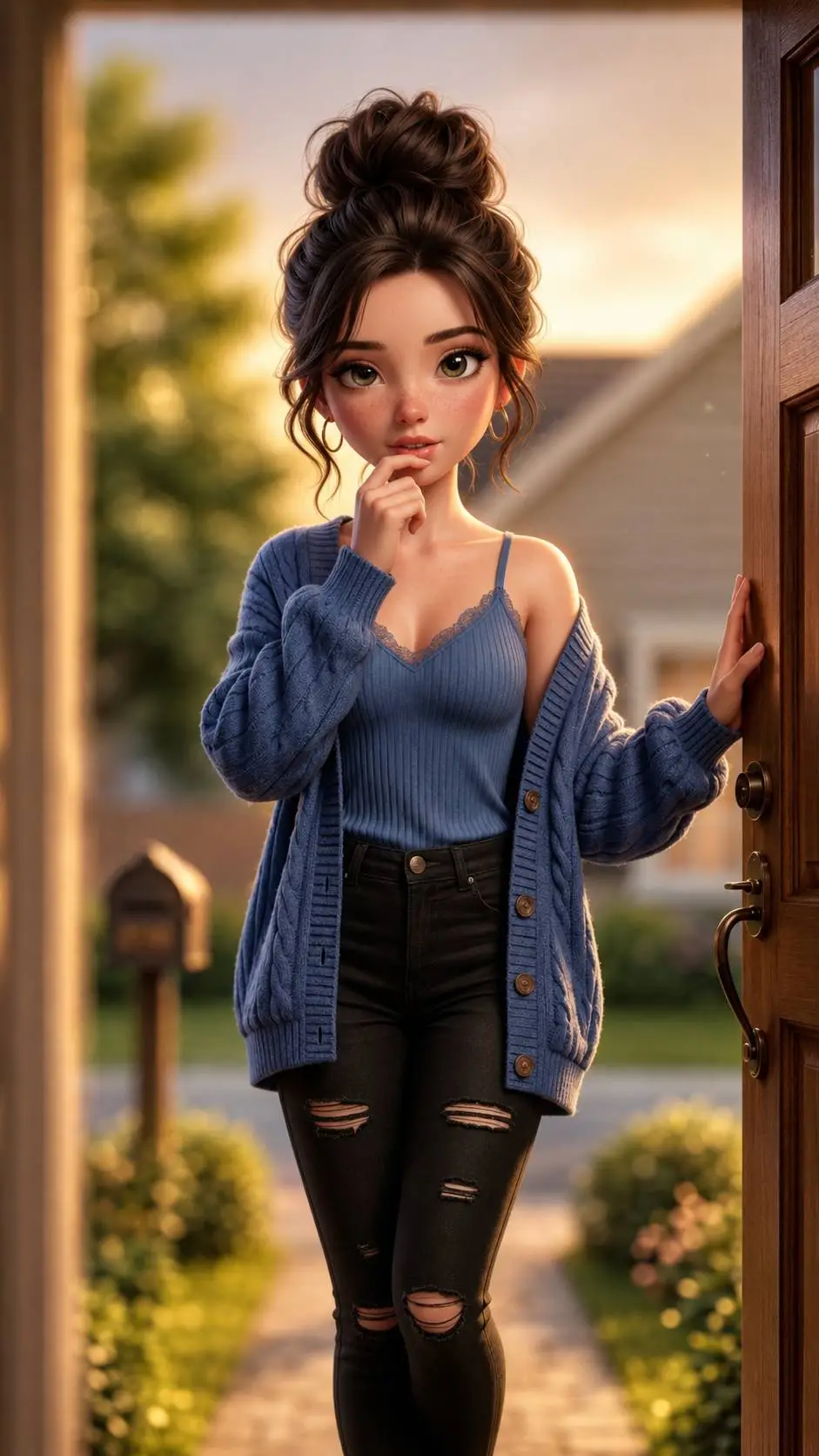 ai character: Daisy background