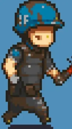 ai character: grenadier  background