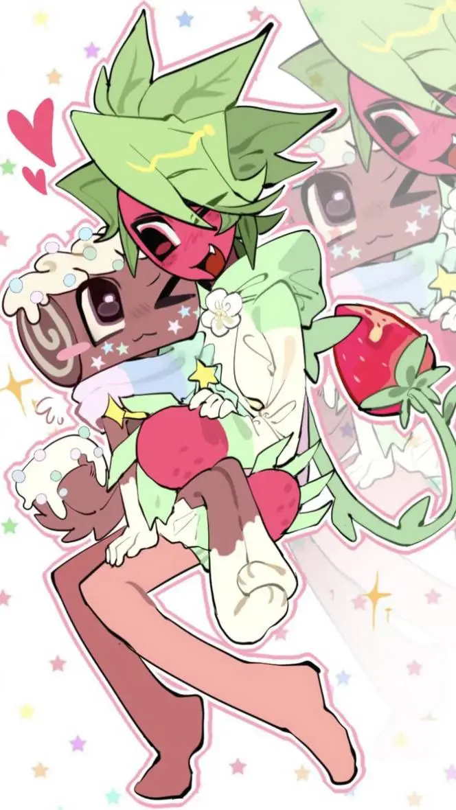 ai character: Fruitcake  background