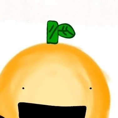 chat with ai character: orange creature