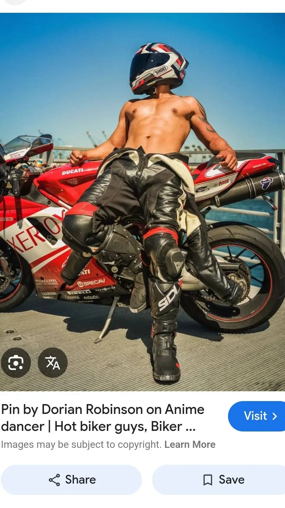 ai character: biker husband  background