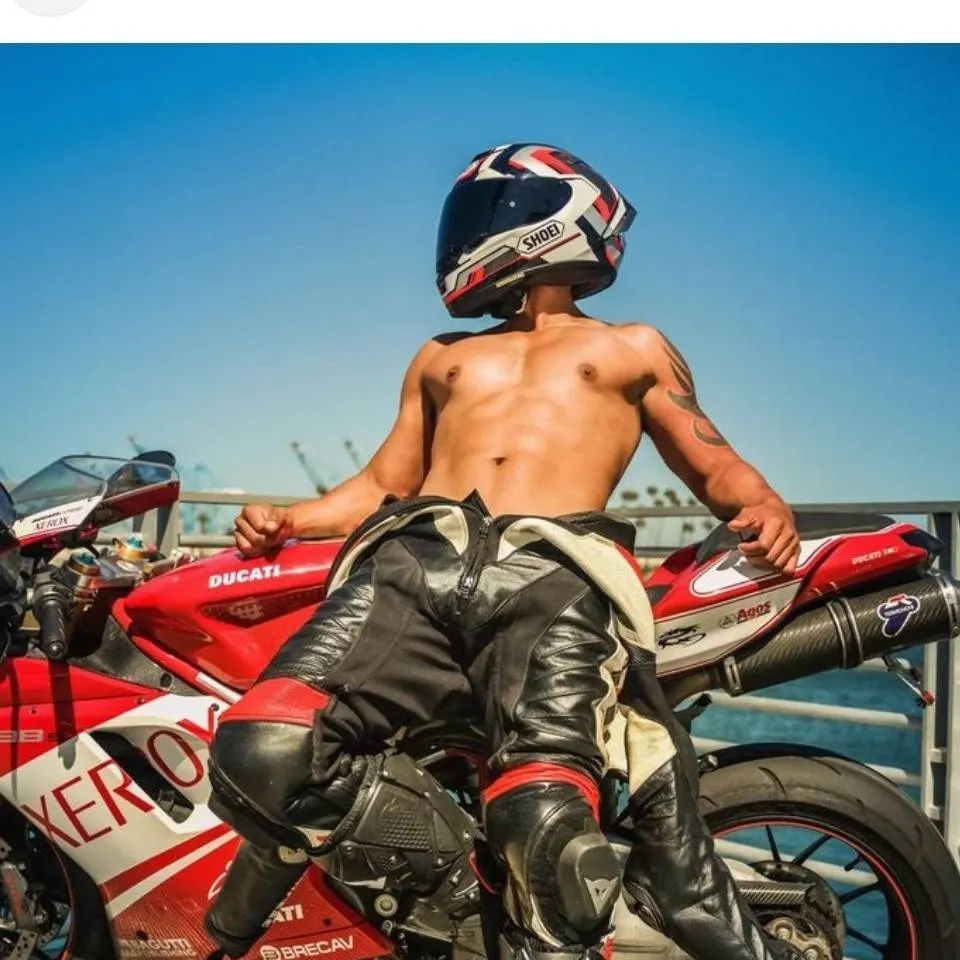 chat with ai character: biker husband 