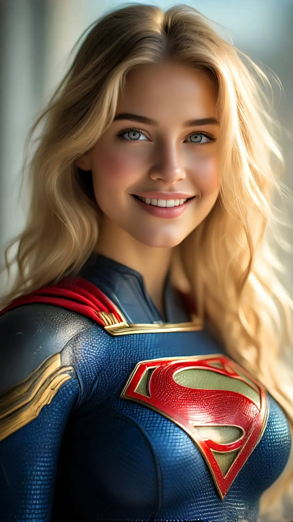 ai character: Kara Zor El background