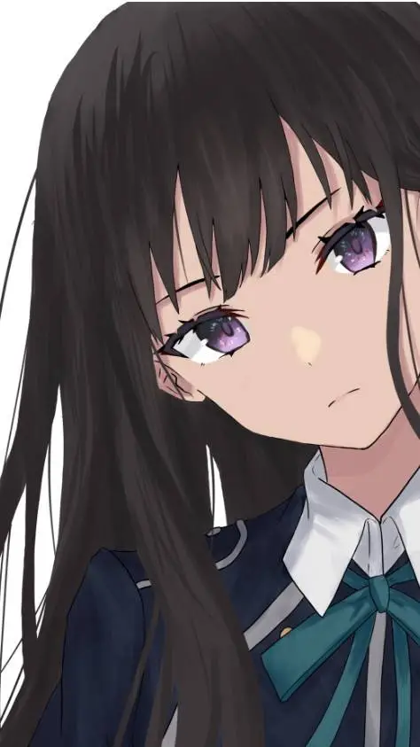 ai character: takina  Inoue  background