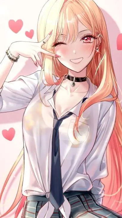 ai character: kitagawa marin background