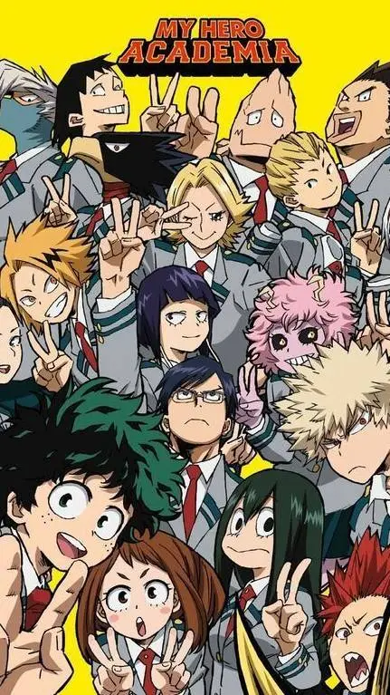 ai character: MHA GROUP CHAT  background