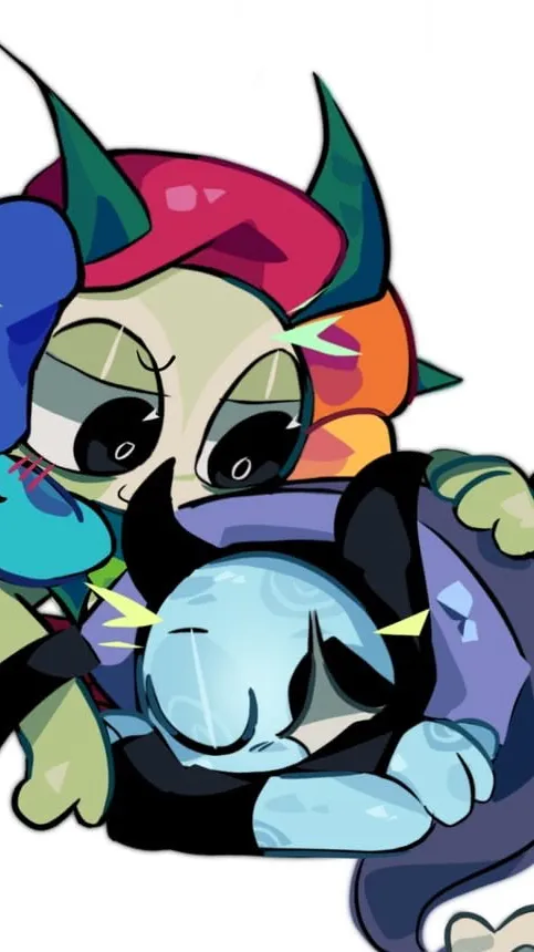 ai character: Dandy (Moonflower) background