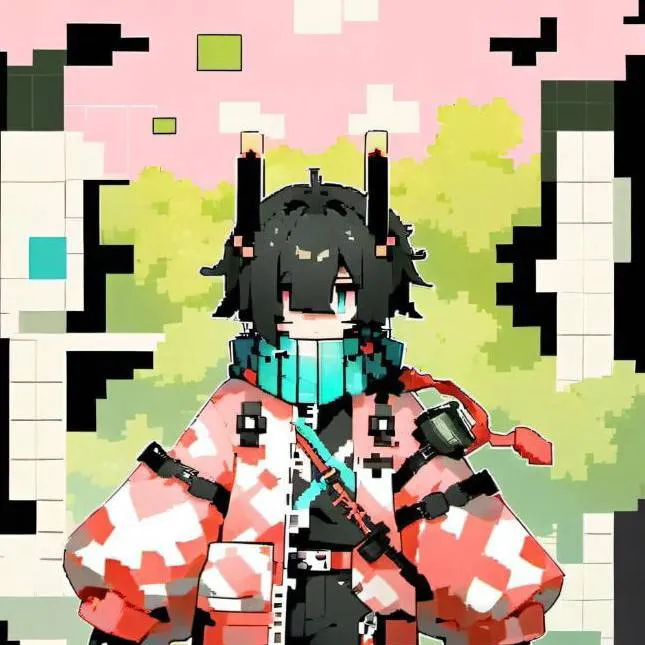 chat with ai character: Pixelette
