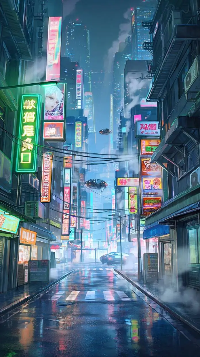 ai character: Cyberpunk 2077  background