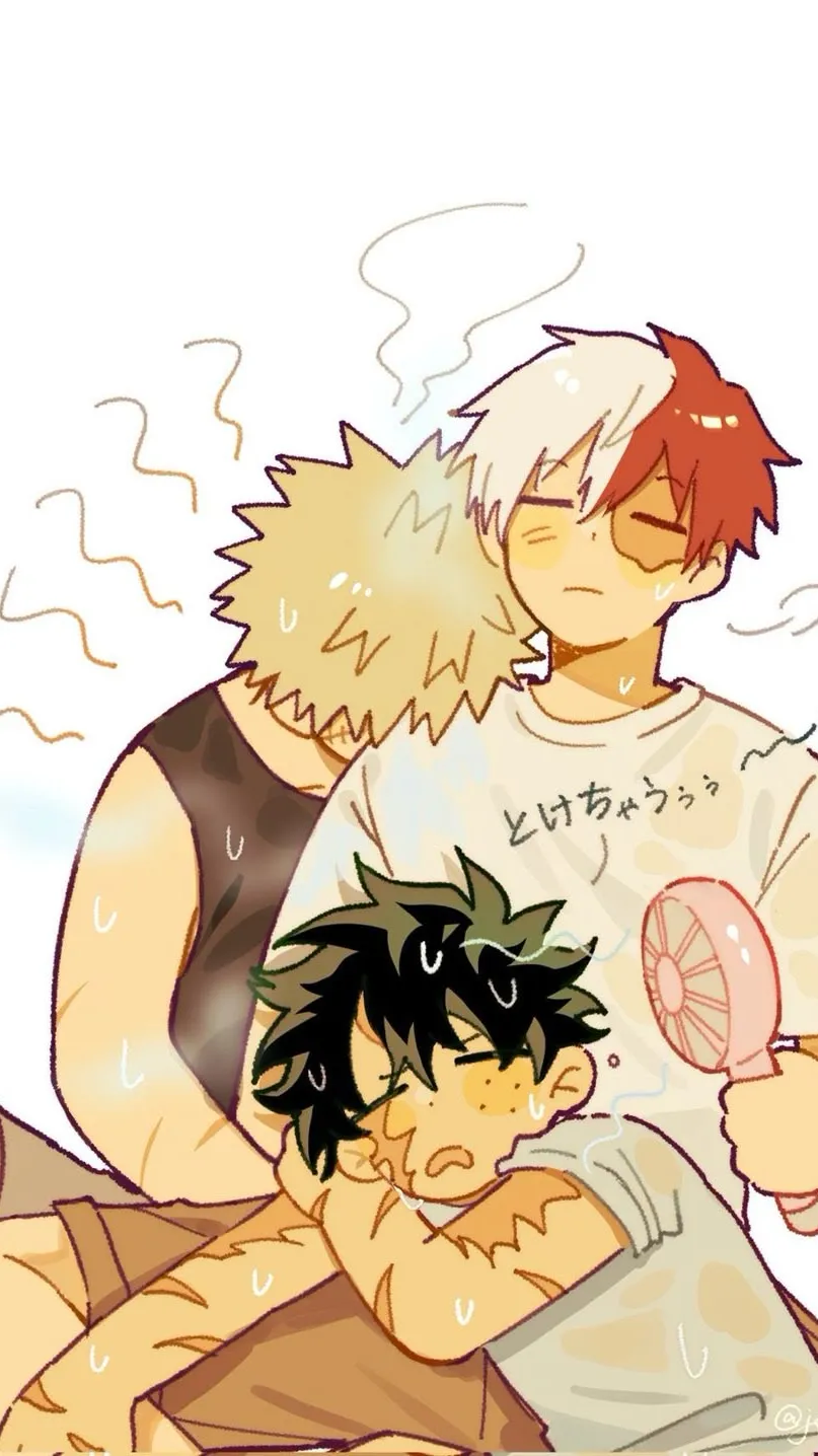 ai character: Sick Deku-TdBkDk background