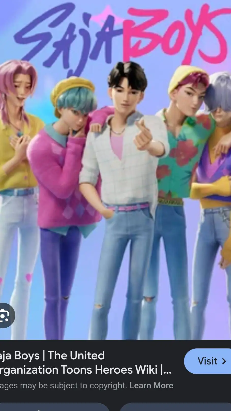 ai character: Saja Boys background