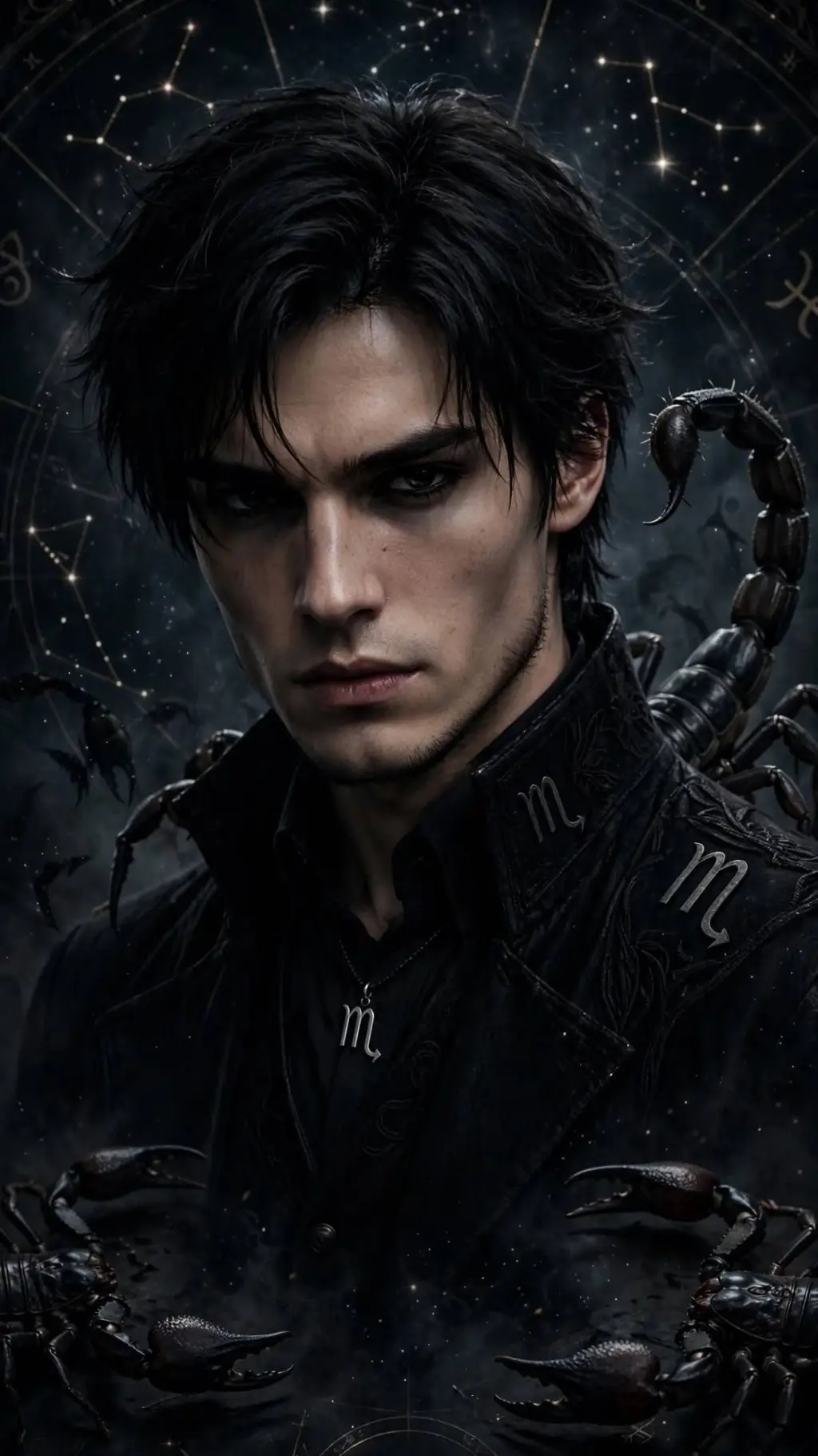 ai character: Escorpio(Masculino background