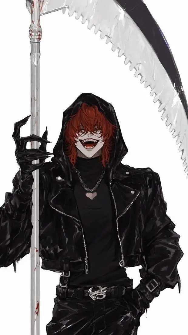 ai character: Death background