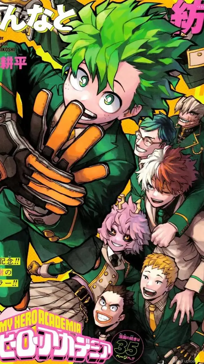 ai character: Mha New Student  background