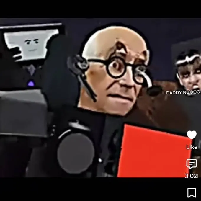 chat with ai character: troll leak TV man 