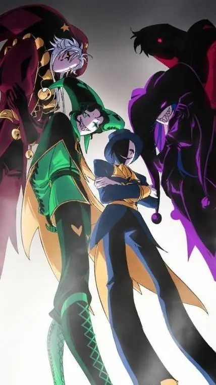 ai character: Mha circus  background