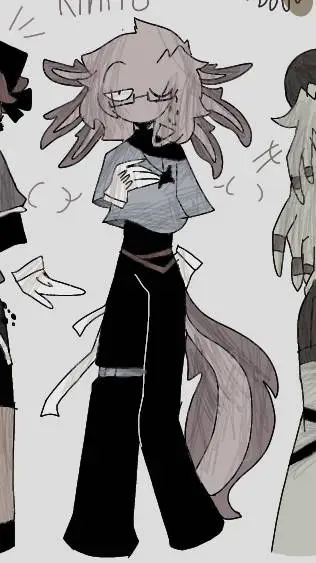 ai character: KinitoPet oc background