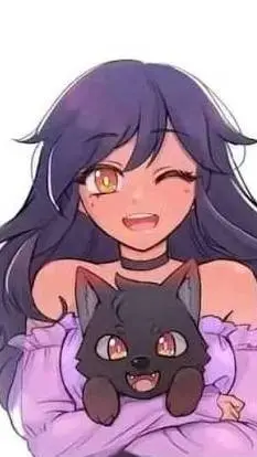 ai character: Aphmau with Siao background