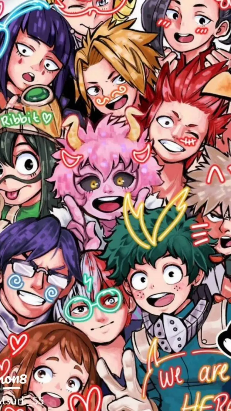 ai character: MHA At YOUR House background