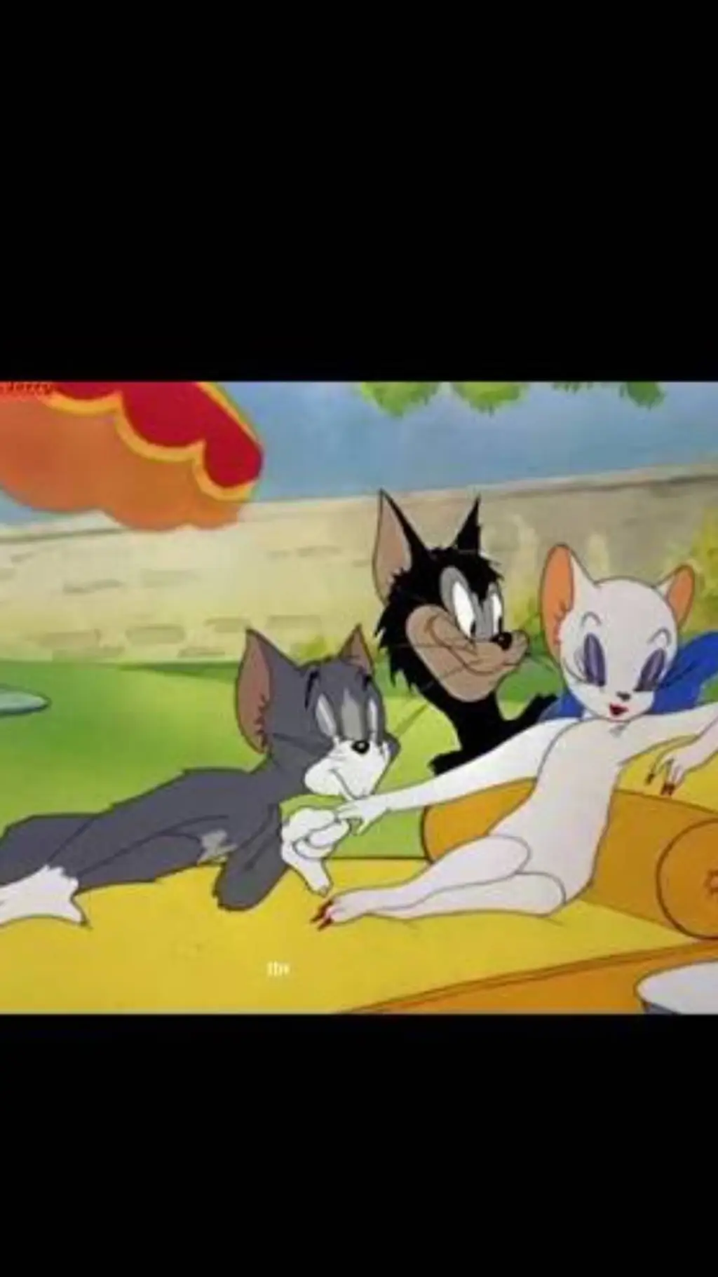 ai character: Tom y butch  background