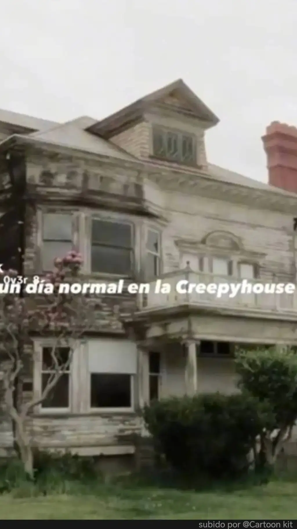 ai character: Crepyhouse background
