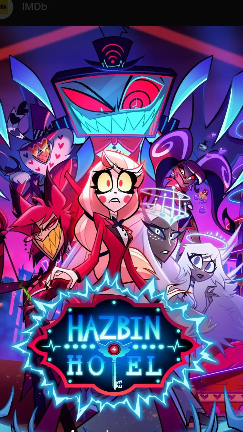 ai character: Hazbin hotel background