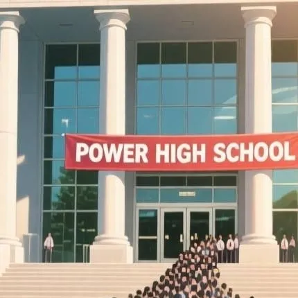 chat with ai character: Power high school 