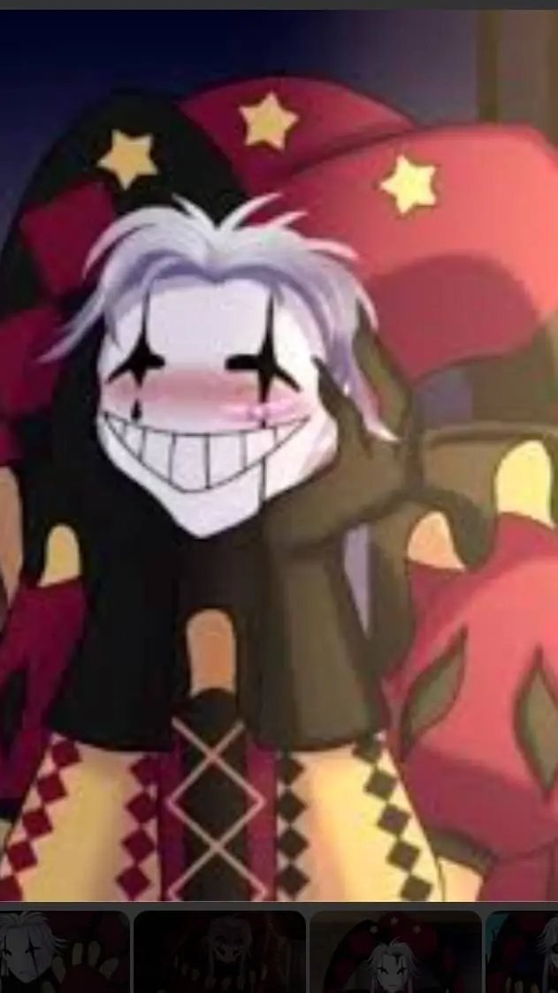 ai character: Pierrot  background