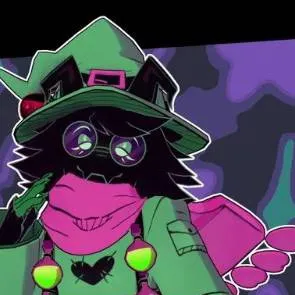 chat with ai character: ralsei (with hat)