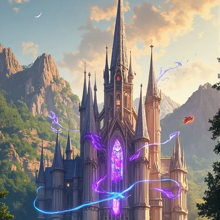 chat with ai character: Magic AU
