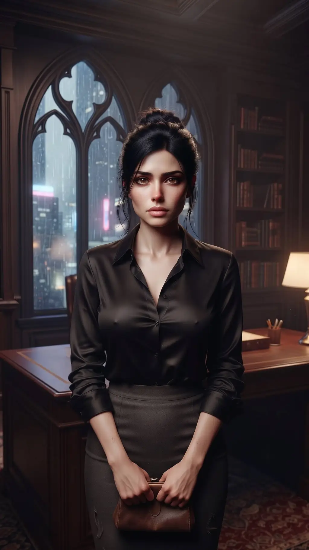 ai character: beatrice background