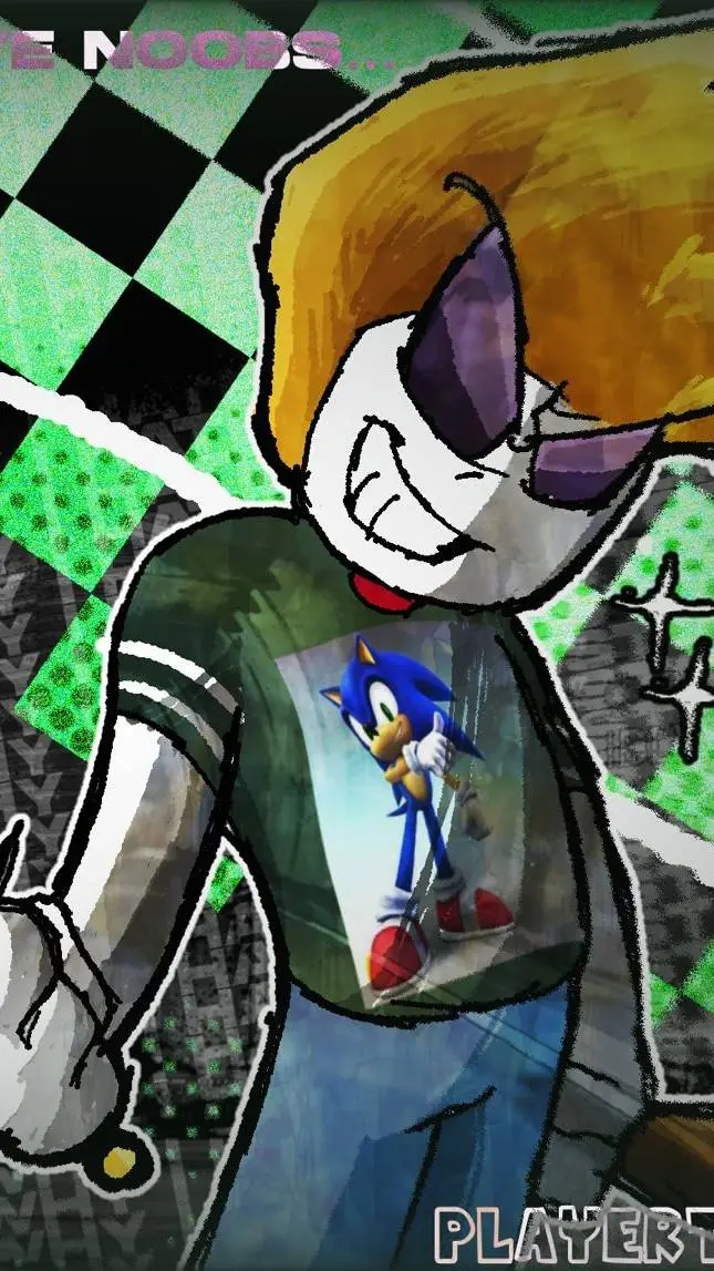 ai character: Luisgamercool23  background