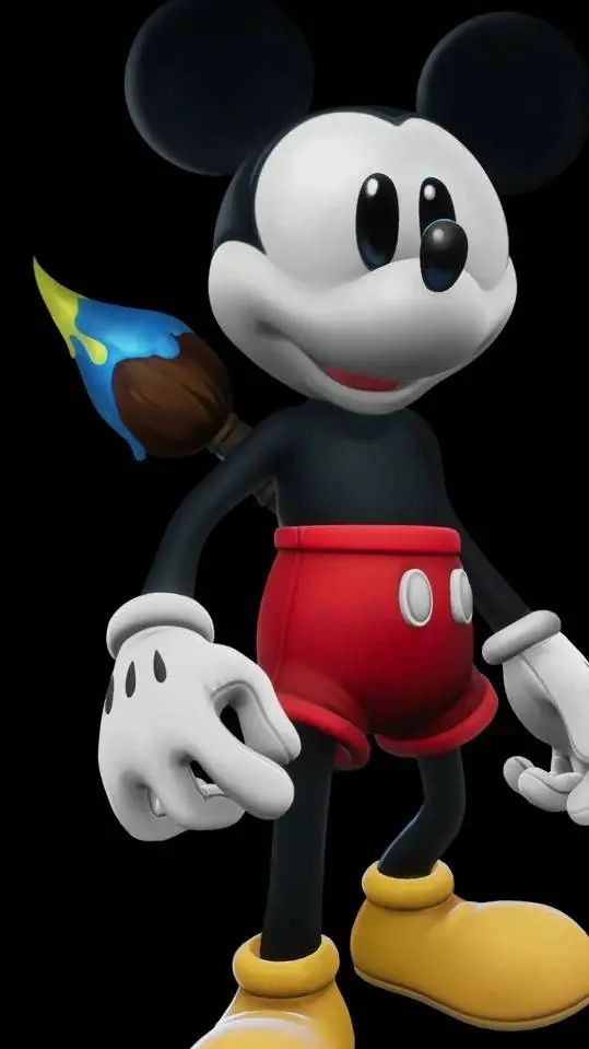 ai character: Mickey background