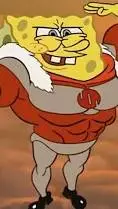 ai character: Invincible Sponge background