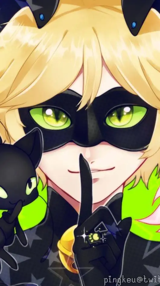 ai character: cat nuir background
