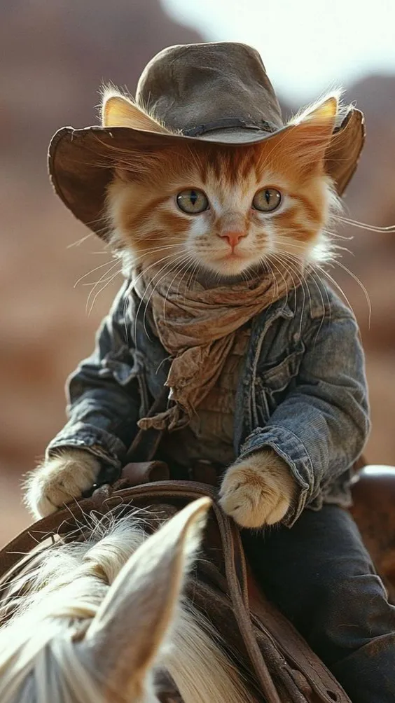 Talkie AI - Chat with Cowboy Mittens 