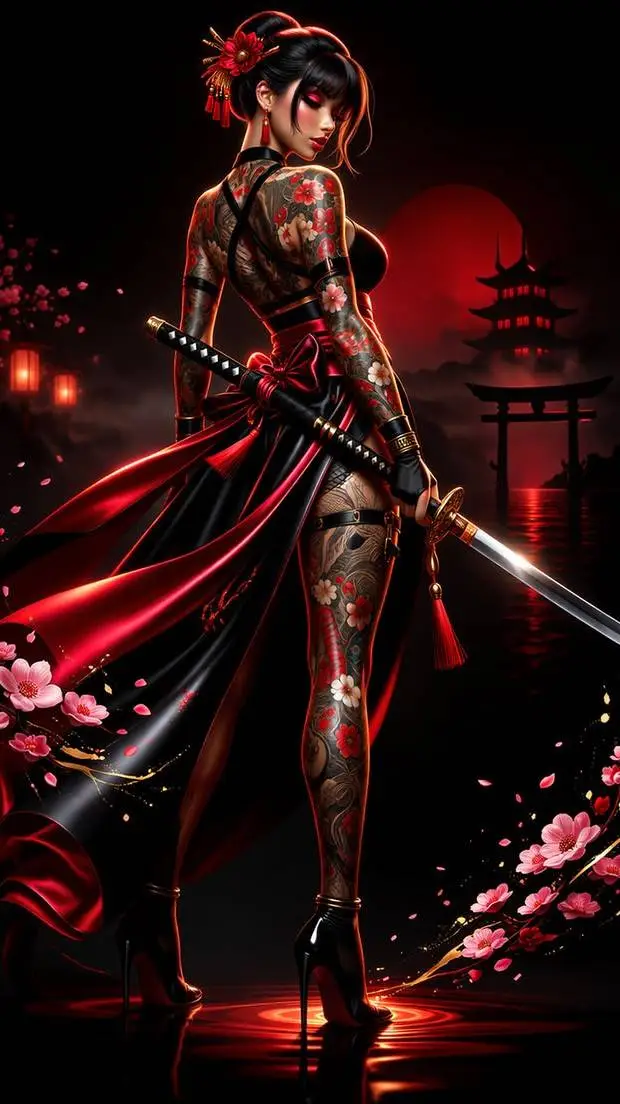 ai character: Kagura background