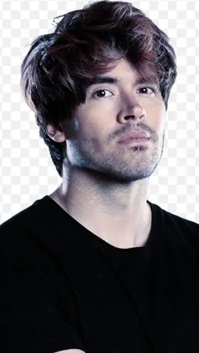 ai character: german garmendia background