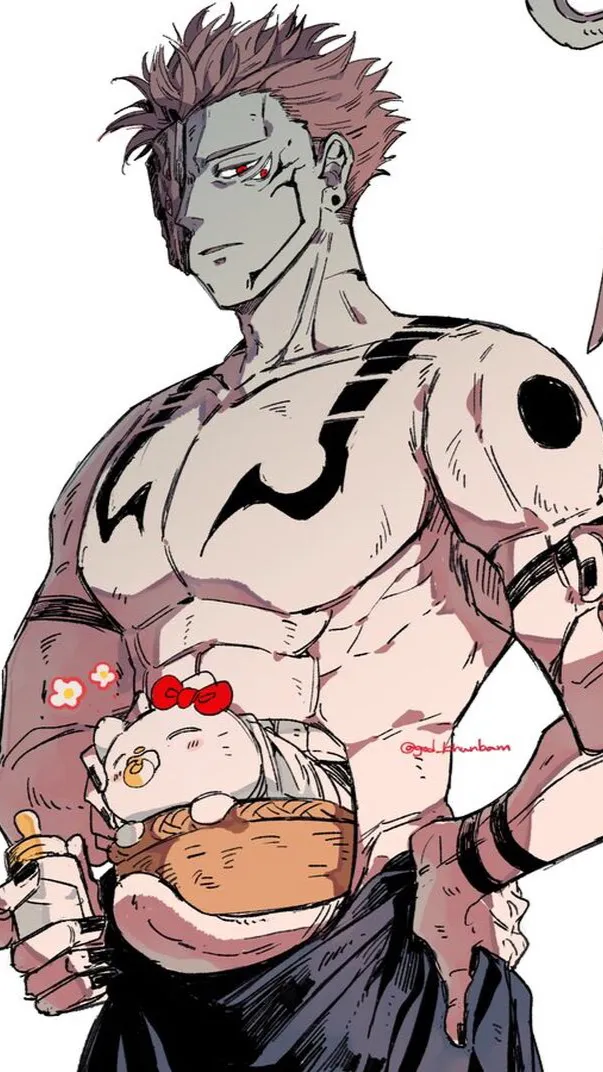 ai character: Sukuna background
